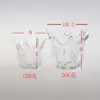 Portavelas de Cristal Flor de Nueve Puntas, Portavelas de Cristal Tulipán, Adornos para Decoración del Hogar, Pantalla, Accesorios de Iluminación al por Mayor