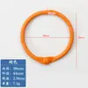 30mm DIY Anéis Coloridos para Folhas Soltas Anéis Abertos Coloridos com Pintura Metálica Anéis para Pendurar Livros Anéis para Folhas Soltas Fivelas de Papelaria