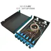Caja terminal de fibra óptica de 4 puertos, 8 puertos, 12 puertos, 16 núcleos, 24 núcleos, conector cuadrado SC, conector circular FC, juego completo, para escritorio y montaje en pared