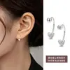 C02258 Aretes en forma de corazón