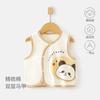 Chaleco para Bebé, Chaleco Protector de Barriga, Chaleco de Doble Capa para Niños de Otoño e Invierno, Chaleco, Ropa Interior Térmica de Algodón Puro para Recién Nacidos