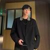 Jaqueta Primavera e Outono Estilo Coreano Casual Estilo Coreano Folgada Moda All-match Renomada Hong Kong Estilo Jaqueta Terno Retrô