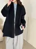Cachecol estilo vestido de comprimento médio estilo alpaca casaco de lã dupla face feminino inverno espessado quente casaco de lã dupla face