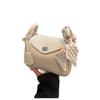 Bolso Casual Sencillo para Mujer Viajera Primavera 2025 Nuevo Bolso Explosivo de Alta Gama con Colgante Bolso Cruzado de Moda