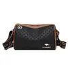 Bolsa Pequena Feminina Estilo Coreano 2025 Primavera Nova Moda Elegante Bolsa para Mãe Elegante Versátil Bolsa de Ombro Transversal Estampa Xadrez