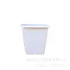 Vasos de Flores de Plástico Personalizados Vasos Quadrados Kapok Holun 300/250 Vasos Quadrados Vasos para Plantio de Árvores Felizes em Varandas e Pátios