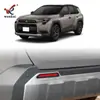 Adecuado para 26 Modelos de Toyota Rav4 Adventure Parachoques Trasero Modificado Marco Decorativo Protector de Luz Antiniebla