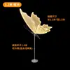 Accesorios para Bodas Alas de Mariposa Brillantes Colgante Decoración de Techo Araña de Boda Pasarela Hierro Forjado Guía de Camino Adornos