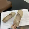 Zapatos Mary Jane de pala baja para mujer, zapatos planos de una sola pieza, nuevo estilo verano y otoño 2026, zapatos de noche elegantes