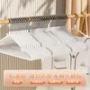 Colgador Resistente sin Costuras Colgar Ropa Secador Antideslizante Uso Doméstico Dormitorio Estudiantil Soporte de Secado Anti-Ángulo de Hombro Colgador de Ropa