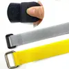 Hebilla de Hierro Correa de Hebilla Inversa Velcro Amarre Correa Elástica para Fijación de Carga Correa Fuerte Autoadhesiva