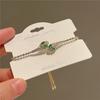Pulsera de serpiente chapada en oro de 14K con micro incrustaciones de circonita 2023 exquisita joyería de mano con cordón para mujer al por mayor J467