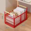 Estantería, estante de almacenamiento para mochilas de estudiantes, unidad de almacenamiento móvil, organizador de libros para debajo del escritorio, carrito pequeño de pie, artículos útiles para el aula