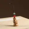 Sândalo Verde Coelho Chaveiro Pingente para Carro Pingente para Casal Homem e Mulher Chaveiro Fofo Pingente para Celular Cordão