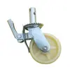 Ruedas para Andamios Ruedas Direccionales Móviles Ruedas Activas para Bastidor Base de Polea de Nylon Ruedas Universales con Frenos