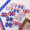 Amazon Conjunto de Presilhas de Cabelo com Laço para Crianças Dia da Independência Americana Conjunto de Acessórios de Cabelo Estrela e Listras Acessórios de Cabelo Fofos para Bebê