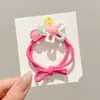 Gomas para el cabello de dopamina para niños, bandas de goma de alta elasticidad para que las niñas se aten coletas altas y moños, cuerdas para el cabello que no dañan el cabello, accesorios para el cabello