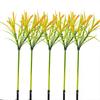 Luces de Arroz Luminosas para Exterior Impermeables Paisaje 7 Cabezas Espiga de Arroz Parque de Arroz Decorativas para Insertar en el Suelo Luces de Espiga de Trigo Directas del Fabricante