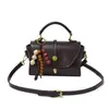 Serie Miu Bolso Pequeño Simple Mate para Mujer Nuevo de Gama Alta Bolso Bandolera Cuadrado Pequeño Textura Retro Versátil Bolso Cruzado