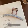Pinza para el Cabello Grande Iridiscente de una Punta para Mujeres con Cabello Grueso Pinza de Tiburón 2026 Nuevo Estilo Accesorio para Recogidos Adorno para el Cabello de la Parte Posterior de la Cabeza de Gama Alta