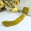 Pulsera semiacabada DIY y cordón de nudo tejido a mano con cuentas y cierre de seguridad, cordón rojo para el año del zodiaco, en stock
