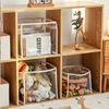 Ins Versión Coreana Transparente Cubo de Almacenamiento de Peluches para Niños Gran Capacidad Caja de Almacenamiento para Muñecas Bloques de Construcción Lego Bolsa de Almacenamiento