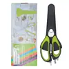 Tijeras Domésticas Personalizadas, Tijeras Desmontables para Alimentos, Tijeras Magnéticas de Cocina, Tijeras Acrílicas Rojas de Acero Inoxidable para Refrigerador