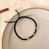 Pulsera de Cuerda Roja de Jade Hetian para Mujer Plata de Ley S925 2024 Nueva Pulsera Trenzada Roja para Pareja para el Año de Nacimiento