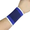 Guantes muñequera de punto guante de medio dedo protector de palma coderas tobillo equipo de protección deportiva banda para bíceps con pesas guantes al por mayor