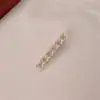 Elegante y Lujoso Pasador de Flor con Perlas y Pedrería para Niñas, Exquisito Pasador para el Lado y el Flequillo, Accesorio para el Cabello de Pinza de Pato