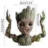 Vaso de Flores Homem Árvore Monstro Árvore Ornamento Decorativo Ornamento Groot Monstro Árvore Groot Figura Personalizada Decoração de Carro Porta-Caneta
