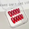 Outono e Inverno Popular Ano Novo Ankora Vermelho Temperamento Gelo Permeável Olho de Gato Claro Clareamento Manicure Feita à Mão Unhas Usáveis Atacado