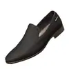 Traje de Cruzar Traje de Etiqueta Zapatos de Conducir Mocasines para Hombre Zapatos de Vestir Slip Moda Comercio Exterior