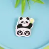 Broche de panda lindo estilo caricatura china, broche de acrílico, pegatina para funda de teléfono, accesorios y adornos DIY