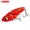 Nuevo Modelo Dahhe Vib Lure con Diseño de Espalda Ultradelgada, Señuelo Vib Falso para Pesca de Lucio y Róbalo, Spinner Metálico de Cobre Recubierto de Plomo