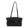 Bolso Fresco Dulce Lindo de Lunares 2026 Nuevo Nicho Textura Casual Gran Capacidad Alto Valor Bolso de Hombro