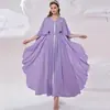 Artículo de Liquidación 2503: Elegante Vestido de Color Sólido con Cuello en V y Pedrería Cosida a Mano, Favorecedor y Adelgazante, Elegante Vestido Largo