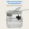 Fonte de Água Automática para Pets, Alimentada por USB Super Silenciosa com Filtro Circulante Dispensador de Água para Gatos Pequenos Animais