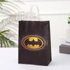 Bolsa de Regalo para Fiesta de Cumpleaños, Bolsa de Regalo Impresa Weiman, Bolsa Tote de Papel Kraft, Bolsa de Papel de Embalaje de Dibujos Animados, Ecológica