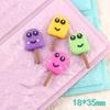 Acessórios para Capa de Celular DIY Palito de Picolé de Argila Macia Acessórios Sorvete Fofo Lama de Cristal Material de Preenchimento com Cola de Creme