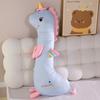 Almohada para dormir de doble cara de animal de dibujos animados Ice Doudou para niños y niñas, almohada para piernas, muñeca de trapo, cojín