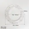 Plataforma Giratoria Transparente Acrílica Base Giratoria de 360 Grados Soporte de Exhibición para Joyería, Pasteles, Tocadiscos Pequeño Modificación de Caja de Galletas
