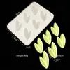 Molde de Silicona Nariz Pequeña DIY Molde de Silicona para Panecillos Pequeños Hojas Buñuelos Patas de Gato