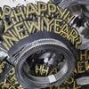 Diadema de Fiesta de Año Nuevo 2025 Año Nuevo Transfronterizo Accesorios para Fotos Diadema de Papel Diadema de Polvo Europea y Americana Sombrerería
