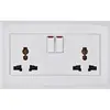 Enchufe de pared con interruptor estándar europeo enchufe con portalámparas estándar británico enchufe de pared estándar británico enchufe multifuncional para el hogar posición de enchufe múltiple