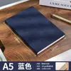 Set de Logotipo de Cuaderno de Piel de Oveja Personalizado A5 Simple Engrosado Bloc de Notas para Estudiantes Bloc de Notas para Oficina de Negocios