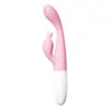 Lailuo Varita Vibratoria de Moda Orgasmo Av Palo de Masaje Oreja de Conejo de Doble Cabeza Masturbador Femenino Juguetes Sexuales para Adultos Venta al por Mayor
