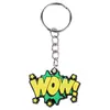 Artículos Decorativos Transfronterizos, Llaveros con Letras Inglesas, Decoraciones para Fiestas, Regalos, Colgantes para Llavero de Mochila de Acrílico