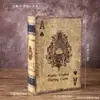Caja de Almacenamiento Falsa de Libro de Poker Caja de Almacenamiento de Prop de Magia de Libro Artificial Decoración de Acabado para el Hogar Caja de Regalo Adornos