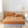 Camada dupla Fio Único Produto Classe A Materno e Infantil Fio de Algodão Chapéu de Cama Peça Única Nua Sono Respirável Pele-amigável Capa de Cama Macia Lençol Fronha